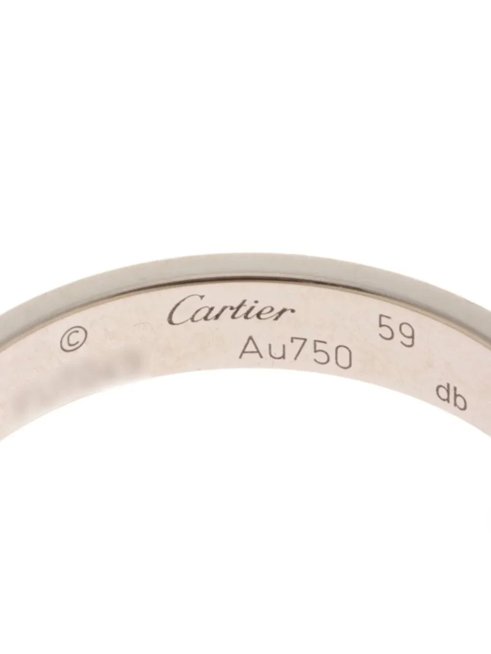 Cartier Mini Love WG Ring 18k White Gold